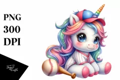 Sports Equipment Unicorn | Clipart Product Image 1