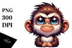 Goofy Monkey PNG Product Image 1