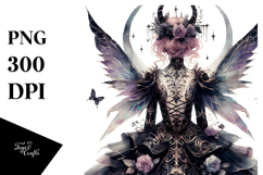 Gothic Fairy PNG Product Image 1