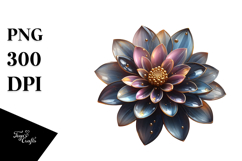 Abstract Dahlia, Transparent PNG Product Image 1