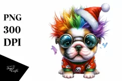 Expressive Baby Bulldog, Vibrant PNG Product Image 3