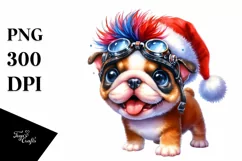 Expressive Baby Bulldog, Vibrant PNG Product Image 1