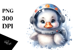 Cute Baby Swan with Big Eyes PNG Product Image 1