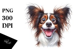 Crazy Looking Funny Brittany | Clipart Product Image 1