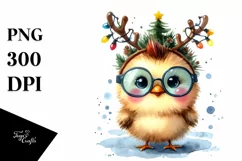 Expressive Baby Chicken, Vibrant PNG Product Image 3