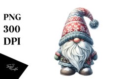 Detailed Winter Gnome PNG Product Image 3