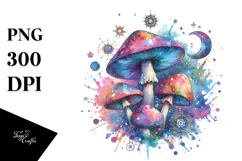 Colorful Watercolor Magical Clipart Product Image 1