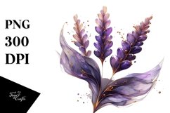 Glossy Lavender Watercolor Splash Product Image 3