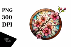Round Wood Watercolor Splash Clipart Product Image 1