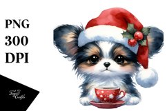 Expressive Baby Papillon, Cool PNG Product Image 1