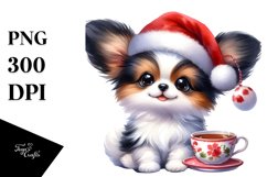 Expressive Baby Papillon, Cool PNG Product Image 3