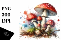 Detailed Mushroom PNG Product Image 3