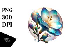 Glossy Freesia Made of | Clipart Product Image 1