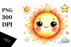 Cute Sun PNG Product Image 1
