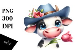 Proud Cow Hat Clipart Product Image 3