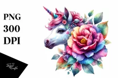 Colorful Baby Unicorn Flower Product Image 1