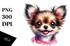 Cute Baby Chihuahua with Crazy Furr Product Image 1
