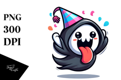 Joyful Monster with Birthday Hat Product Image 1