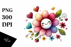 Watercolor Cow Portrait, Transparent PNG Product Image 1