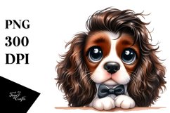 English Springer Spaniel Baby Clipart Product Image 3