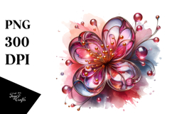 Shiny Cherry Blossom | Clipart Product Image 1