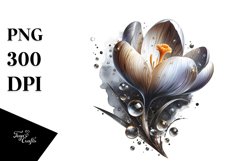 Shiny Crocus|Sublimation | Clipart Product Image 1
