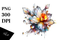 Shiny Narcissus Clipart Product Image 3