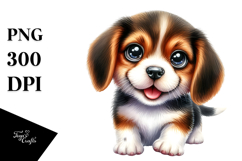 Adorable Beagle Puppy, Transparent PNG Product Image 1