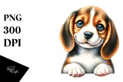 Adorable Beagle Puppy, Transparent PNG Product Image 1