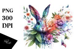 Vibrant Bunny PNG Product Image 3