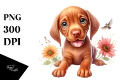 Baby Vizsla, PNG Product Image 1