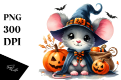 Baby Mouse Halloween Clipart Product Image 1
