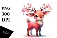 Baby Elk in Style, Halloween PNG Product Image 1