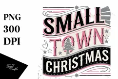 Small town Christmas Christmas Png Product Image 5