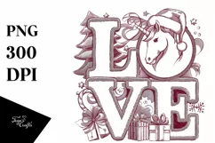 Vibrant Love Clipart PNG Product Image 1