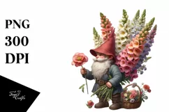 Detailed Digital Painting Small Carrying Snapdragon | Product Image 1