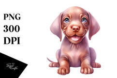 Baby Vizsla, PNG Product Image 1