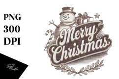 Merry and Bright Chrismas Png Product Image 5