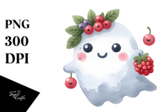 Funny Cute Ghost Bougee PNG Product Image 1