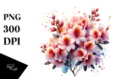 Rhododendron Flower PNG Product Image 1