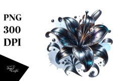 Colorful Metallic Watercolor Splash | Sublimation Clipart Product Image 3