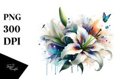 Watercolor Cow Portrait, Transparent PNG Product Image 1