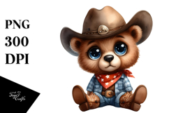 Baby Bear Cowboy Boots Hat Product Image 1