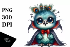 Colorful Baby Hummingbird Clipart Product Image 1