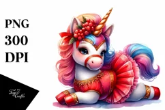 Redowa-Dancing Baby Unicorn PNG Product Image 3