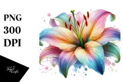 Cute Baby Monkey Made of Flowers PNG Product Image 1
