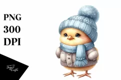 Cute Baby Chicken, Transparent PNG Product Image 1