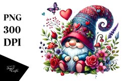 Gnome with Detailed Hat PNG Product Image 1