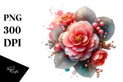 Begonia with -Like Material, High-Quality PNG Product Image 1