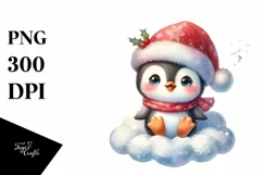 Cute Baby Penguin, Transparent PNG Product Image 1